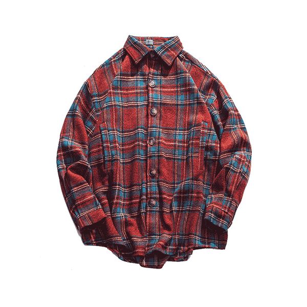 high street thickening worstedprinting lattice clothing male overcoat 2018 autumn youthful plaid blend men windbreaker m, Black
high street thickening worstedprinting lattice clothing male overcoat 2018 autumn youthful plaid blend men windbreaker m, Black