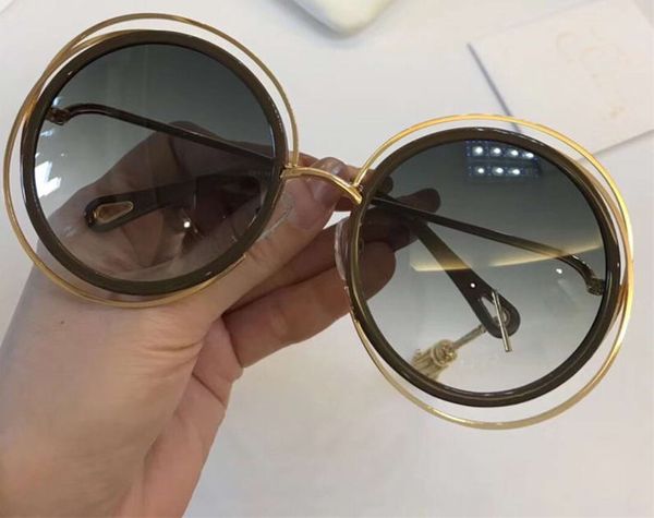 fashion 114 ce114s round sunglasses gold transparent grey women sunglasses gafas de sol new with box, White;black
fashion 114 ce114s round sunglasses gold transparent grey women sunglasses gafas de sol new with box, White;black