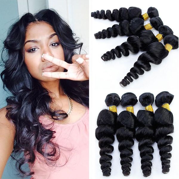 malaysian virgin hair loose wave 4 bundles curly human hair weave malaysian loose wave human hair extensions, Black
malaysian virgin hair loose wave 4 bundles curly human hair weave malaysian loose wave human hair extensions, Black