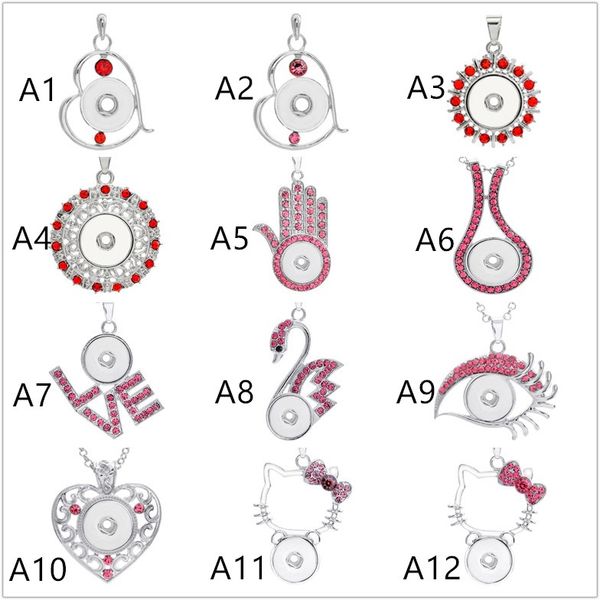 4 style noosa chunks ginger snap button jewelry heart triangle charm 18mm snap button necklace for women, Silver
4 style noosa chunks ginger snap button jewelry heart triangle charm 18mm snap button necklace for women, Silver