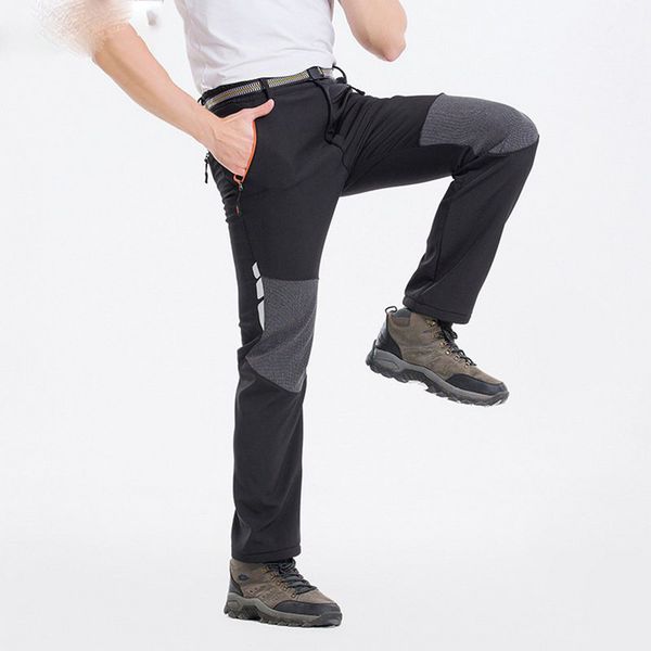 men's mountaineering waterproof trousers male plus velvet thickening trousers hiking ski pants autumn winter men's pant, Black
men's mountaineering waterproof trousers male plus velvet thickening trousers hiking ski pants autumn winter men's pant, Black