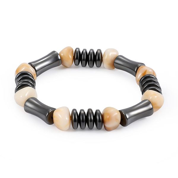 women men weight loss resin beads black stone magnetic therapy bracelet health care magnetic hematite stretch bangles for women
women men weight loss resin beads black stone magnetic therapy bracelet health care magnetic hematite stretch bangles for women
