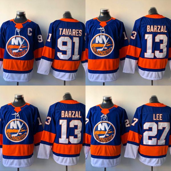 13 Mathew Barzal 27 Anders Lee 91 John Tavares Jersey 2017-2018 Season New York Islanders Hockey Jerseys All Stitched New Jersey
13 Mathew Barzal 27 Anders Lee 91 John Tavares Jersey 2017-2018 Season New York Islanders Hockey Jerseys All Stitched New Jersey