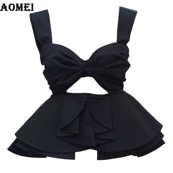 2017 summer beach to bar crop tank clothing ruffles trim camisoles white black zipper spaghetti strap girls cropped
2017 summer beach to bar crop tank clothing ruffles trim camisoles white black zipper spaghetti strap girls cropped