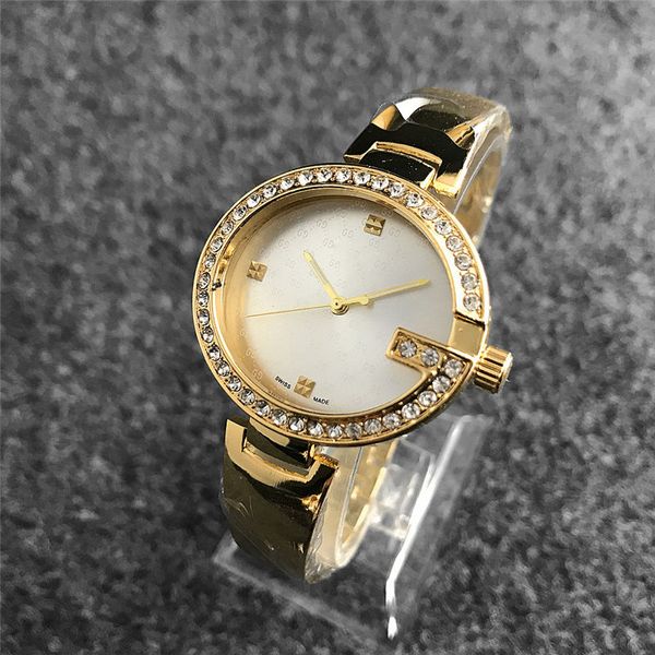 Montre браслет Женские золотые часы Новый бренд Rhinestone наручные часы Роскошные женск
Montre браслет Женские золотые часы Новый бренд Rhinestone наручные часы Роскошные женск
