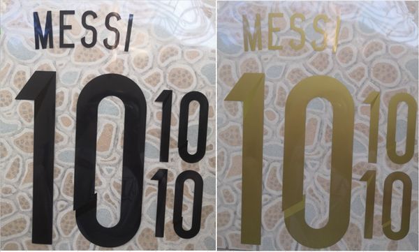 2014 Аргентина дома в гостях Месси #10 имя нумерация nameset футбол патч футбол значок