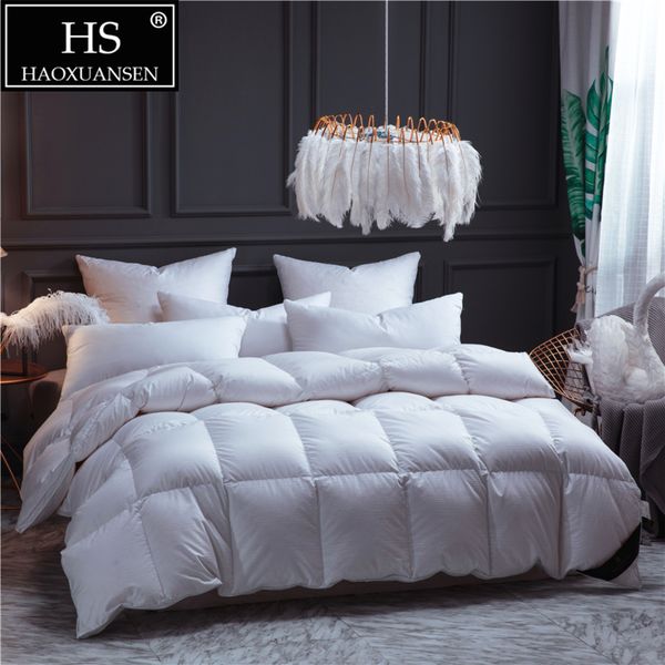 hs filling power 800 luxury 100% combed cotton fabric down quilt king queen size white duvet winter blanket
hs filling power 800 luxury 100% combed cotton fabric down quilt king queen size white duvet winter blanket