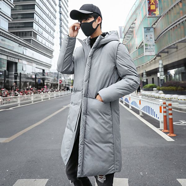 winter cotton length thick warm hooded parka jacket coat men casual solid slim parka jacket outerwear plus size 5xl, Black
winter cotton length thick warm hooded parka jacket coat men casual solid slim parka jacket outerwear plus size 5xl, Black