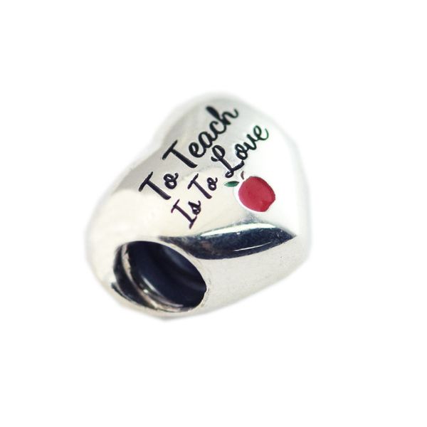 fits charms pandora bracelets 2018 summer teaching is love charm beads original 925 sterling silver charm diy jewelry for women making, Bronze;silver
fits charms pandora bracelets 2018 summer teaching is love charm beads original 925 sterling silver charm diy jewelry for women making, Bronze;silver