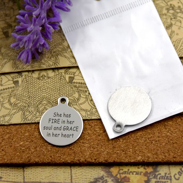 40pcs--"she has fire in her soul and grace in her heart"stainless steel charms more style for choosing diy charms pendants for nec, Bronze;silver
40pcs--"she has fire in her soul and grace in her heart"stainless steel charms more style for choosing diy charms pendants for nec, Bronze;silver