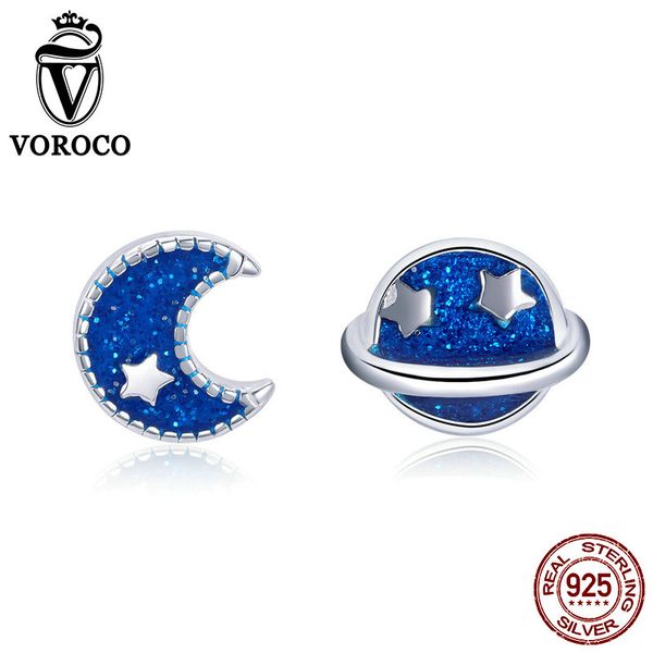 voroco glitter blue moon & star galaxy stud earrings party cute gift pure 925 sterling silver fine jewelry for women girl vse151, Golden;silver
voroco glitter blue moon & star galaxy stud earrings party cute gift pure 925 sterling silver fine jewelry for women girl vse151, Golden;silver