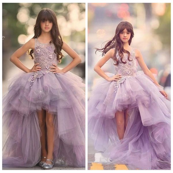 2018 lavender girl' pageant dress high low flower girls dresses wedding sleeveless lace applique kids formal wear tiered ruffles princ, White;red
2018 lavender girl' pageant dress high low flower girls dresses wedding sleeveless lace applique kids formal wear tiered ruffles princ, White;red