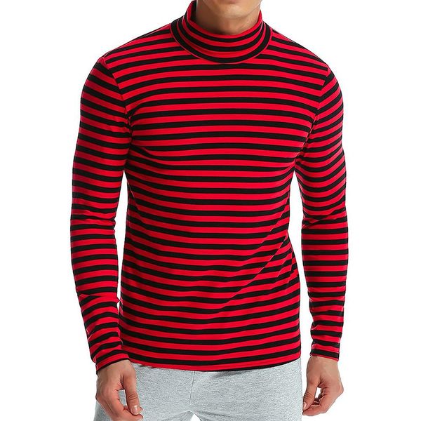 fashion men sweaters striped pattern pullover autumn warm casual turtle neck plus size 5xl, White;black
fashion men sweaters striped pattern pullover autumn warm casual turtle neck plus size 5xl, White;black