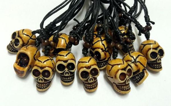 12 pcs handmade ethnic tribal imitation yak bone pendant wooden beads adjustable necklace, Silver
12 pcs handmade ethnic tribal imitation yak bone pendant wooden beads adjustable necklace, Silver