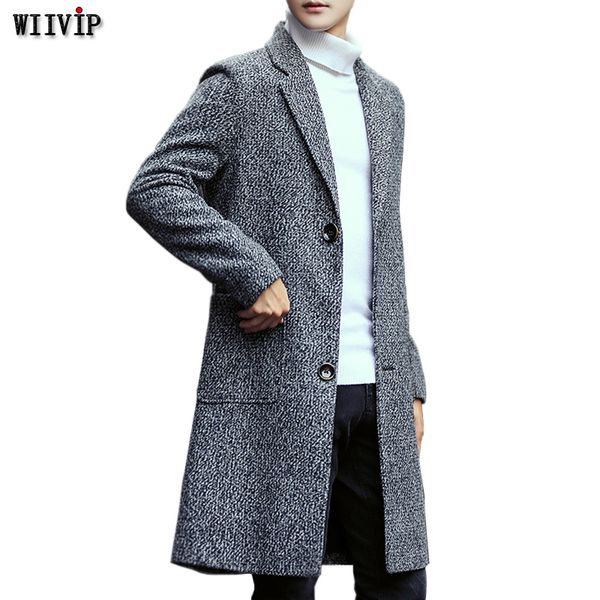 elegant men's fashion coat winter long jacket casual overcoat manteau homme men solid trench coat yw232, Tan;black 
elegant men's fashion coat winter long jacket casual overcoat manteau homme men solid trench coat yw232, Tan;black