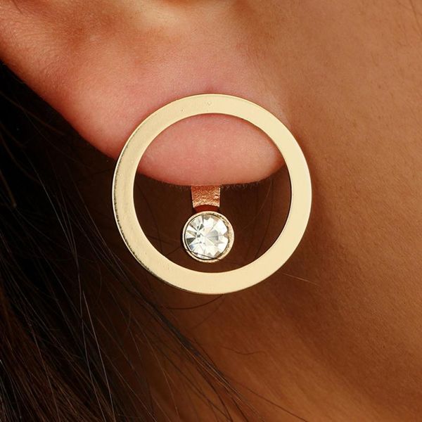 1 pair fashion earrings simple circle word earring for women jewelries accessory valentine's gift earrings bijoux, Silver
1 pair fashion earrings simple circle word earring for women jewelries accessory valentine's gift earrings bijoux, Silver