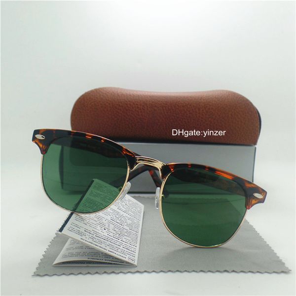 glass lens round classic sunglasses men women brand designer circle uv400 mirror 51mm oval sun glasses brown case box, White;black
glass lens round classic sunglasses men women brand designer circle uv400 mirror 51mm oval sun glasses brown case box, White;black