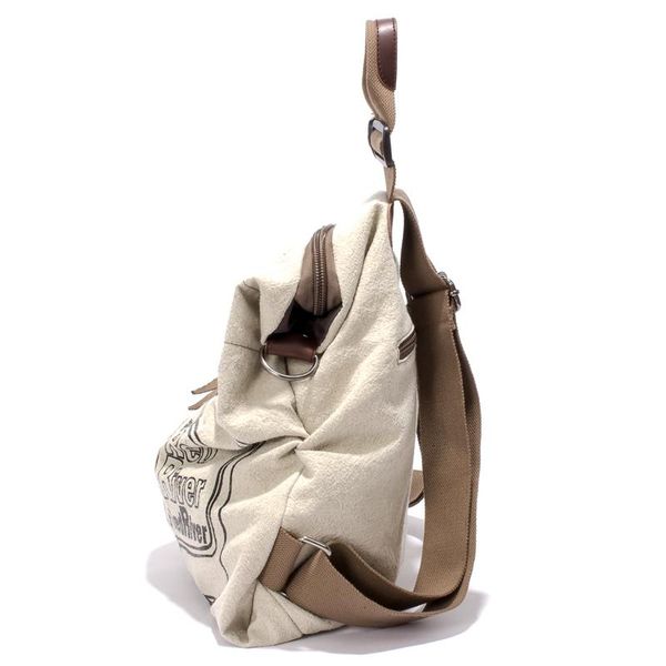 new designed brand cool fashion girls backpack men women cotton with leather women backpack
new designed brand cool fashion girls backpack men women cotton with leather women backpack