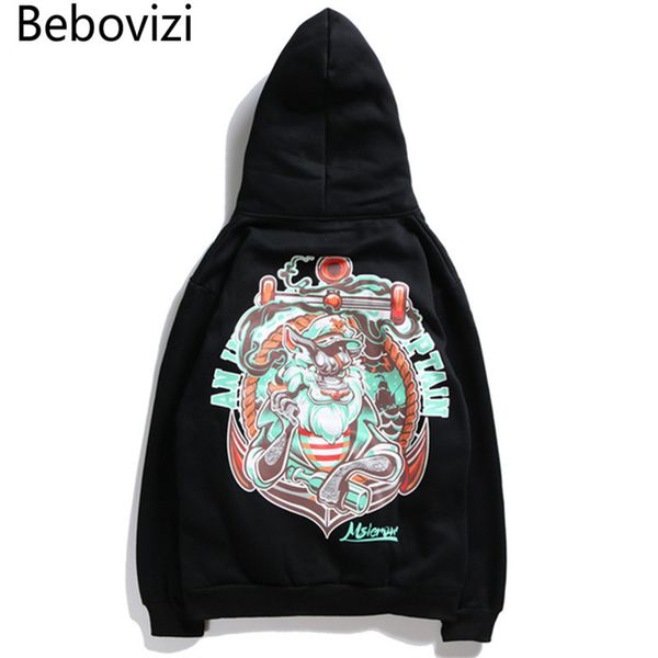 bebovizi brand 2018 autumn japanese style anime captain print hoodies streetwear hip hop men cotton hooded sweatshirt, Black
bebovizi brand 2018 autumn japanese style anime captain print hoodies streetwear hip hop men cotton hooded sweatshirt, Black