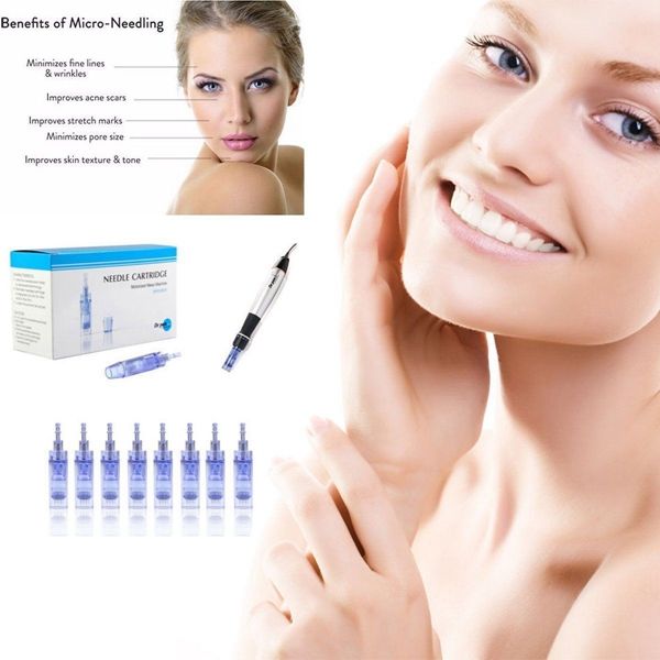 25pcs 12/36/42/nano replacement micro needles cartridges tips for electric auto stamp derma pen drpen a1 skin care anti acne
25pcs 12/36/42/nano replacement micro needles cartridges tips for electric auto stamp derma pen drpen a1 skin care anti acne