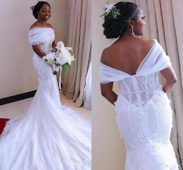 south african 2019 white off shoulder mermaid wedding dresses lace appliques wedding gown zipper back plus size bridal gowns custom made
south african 2019 white off shoulder mermaid wedding dresses lace appliques wedding gown zipper back plus size bridal gowns custom made