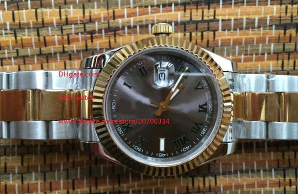 factory supplier luxury wristwatches 41mm grey dial 116333 sapphire glass automatic mechanical mens watches, Slivery;brown
factory supplier luxury wristwatches 41mm grey dial 116333 sapphire glass automatic mechanical mens watches, Slivery;brown