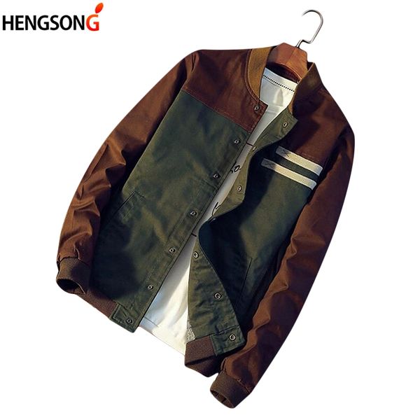 autumn jacket men 2018 new cultivate one's morality jacket male baseball uniform man plus size 5xl jaqueta masculina, Black;brown
autumn jacket men 2018 new cultivate one's morality jacket male baseball uniform man plus size 5xl jaqueta masculina, Black;brown