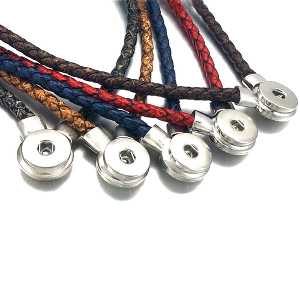 bohemia 280 pu leather new leather diy fit 18mm snap button charm magnetic clasp pendant necklace for women christmas gift 50cm, Golden;silver
bohemia 280 pu leather new leather diy fit 18mm snap button charm magnetic clasp pendant necklace for women christmas gift 50cm, Golden;silver