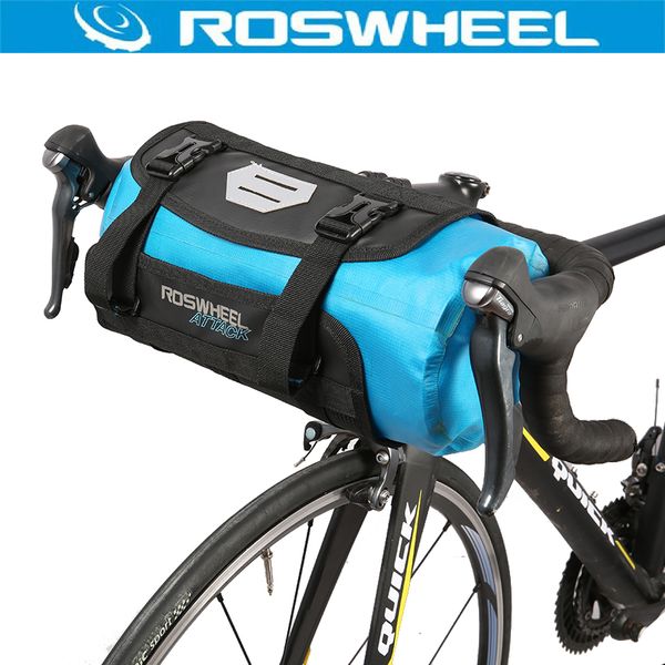

roswheel bicycle front tube bike bag handlebar pack bike baskets cycle cycling storag front frame pannier accessories