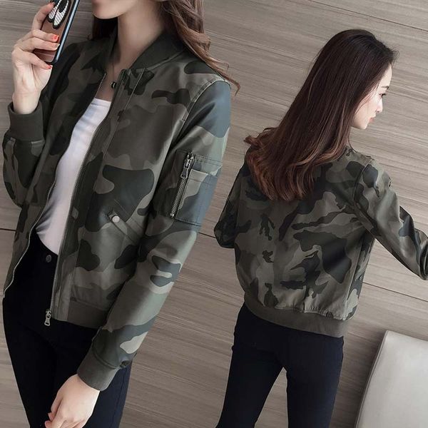new spring korean style female short slim camouflage leather motorcycle jacket collar washing pu camo baseball jacket, Black;brown
new spring korean style female short slim camouflage leather motorcycle jacket collar washing pu camo baseball jacket, Black;brown
