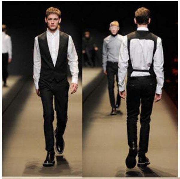 s-6xl tide men's clothing hair stylist fashionable men's catwalk show vest club bar ds personalized vest stage tide singer vests, Black;white
s-6xl tide men's clothing hair stylist fashionable men's catwalk show vest club bar ds personalized vest stage tide singer vests, Black;white