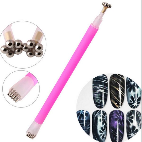 dual ended magnet stick uv nail gel polish flowers stripe pattern magnetic pen nail manicure diy tools, Red;pink
dual ended magnet stick uv nail gel polish flowers stripe pattern magnetic pen nail manicure diy tools, Red;pink