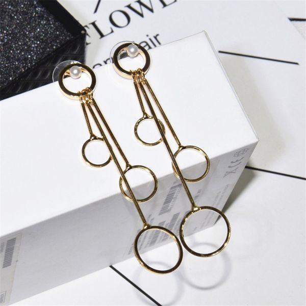 ajojewel 2019 fashion simple round circle earrings for women simulated pearl statement jewelry aretes de mujer modernos 2018, Silver
ajojewel 2019 fashion simple round circle earrings for women simulated pearl statement jewelry aretes de mujer modernos 2018, Silver