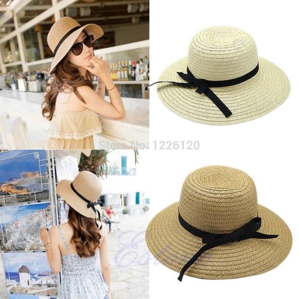 new summer 2014 fashion women wide brim beach sun hat straw floppy elebohemia cap-y107, Blue;gray
new summer 2014 fashion women wide brim beach sun hat straw floppy elebohemia cap-y107, Blue;gray