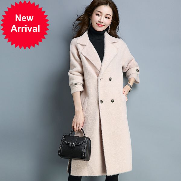m-3xl plus size super quality women 2018 winter new mink cashmere loose coat girls joker overcoat imitate mink down cardigan, Black
m-3xl plus size super quality women 2018 winter new mink cashmere loose coat girls joker overcoat imitate mink down cardigan, Black