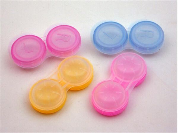 plastic contact lens box holder portable small lovely candy color eyewear bag container contact lenses case randoml colors 
plastic contact lens box holder portable small lovely candy color eyewear bag container contact lenses case randoml colors
