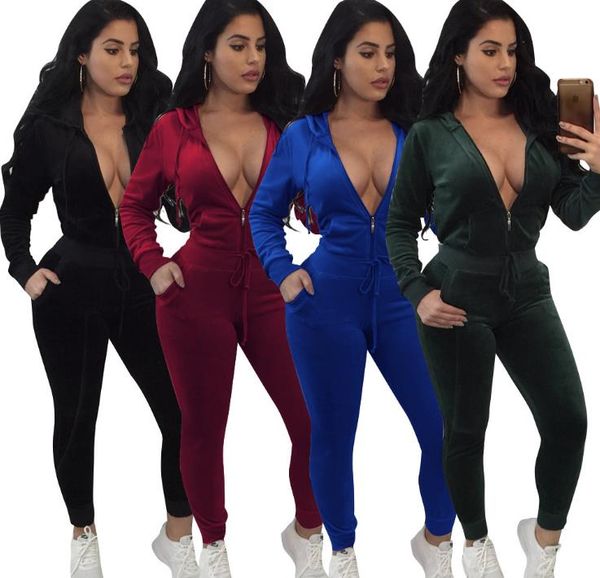 new piece set sleeve women velvet tracksuits long pant sets 2 piece hooded women's costumes suits new, Gray
new piece set sleeve women velvet tracksuits long pant sets 2 piece hooded women's costumes suits new, Gray