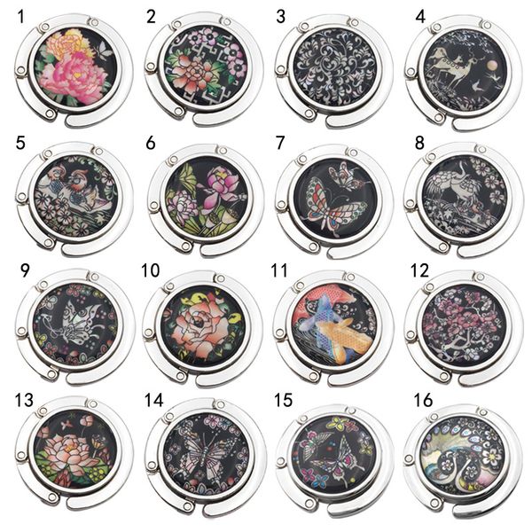 metal foldable pu bag purse hook bag hanger/purse hook/handbag holder shell bag folding table butterfly rose xl-601, Black
metal foldable pu bag purse hook bag hanger/purse hook/handbag holder shell bag folding table butterfly rose xl-601, Black