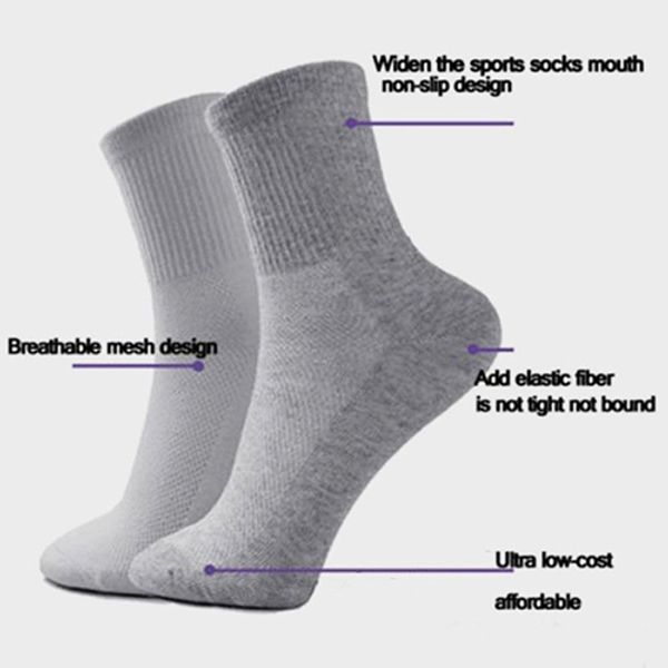 5 pairs men's fashion business casual warm winter soft cotton breathable socks, Black
5 pairs men's fashion business casual warm winter soft cotton breathable socks, Black