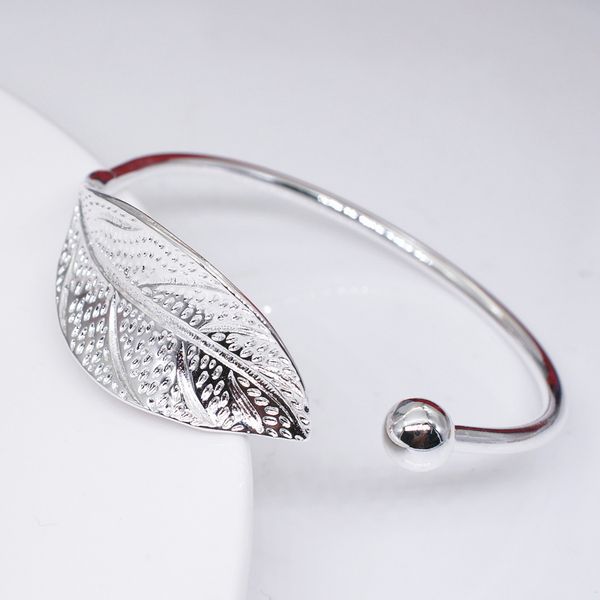 sweet open leaf cuff bracelet women branch bangles simple plant bracelet femme boho jewelry, Black
sweet open leaf cuff bracelet women branch bangles simple plant bracelet femme boho jewelry, Black
