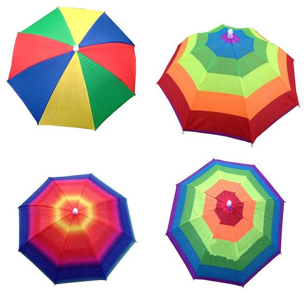 new foldable sun rainbow umbrella hat adjustable headband hat umbrella hiking fishing outdoor 3 colors 30pcs/lot t2i415
new foldable sun rainbow umbrella hat adjustable headband hat umbrella hiking fishing outdoor 3 colors 30pcs/lot t2i415