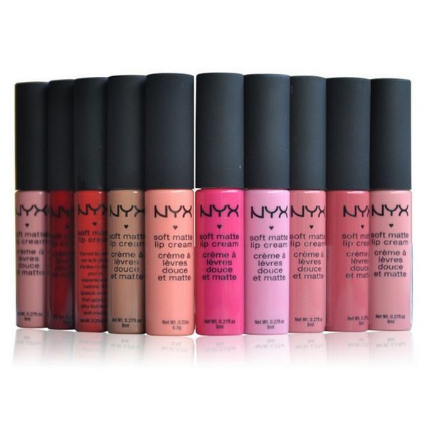 NYX Soft Matte Lip Cream Lipstick NYX Makeup Charming Long-lasting Daily Party Brand Glossy Makeup Lipsticks Lip Gloss Free Shipping
NYX Soft Matte Lip Cream Lipstick NYX Makeup Charming Long-lasting Daily Party Brand Glossy Makeup Lipsticks Lip Gloss Free Shipping