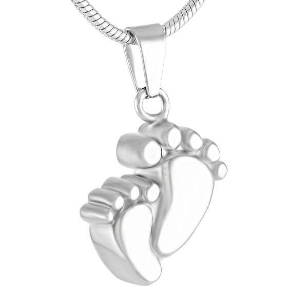 ijd9424 baby feet cremation urn pendant human ashes silver tone stainless steel funeral keepsake jewelry necklace wholesale
ijd9424 baby feet cremation urn pendant human ashes silver tone stainless steel funeral keepsake jewelry necklace wholesale