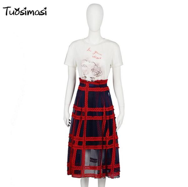 2018 spring summer white letter printing short-sleeved t-shirt + plaid skirt two-piece sets (m106, Gray
2018 spring summer white letter printing short-sleeved t-shirt + plaid skirt two-piece sets (m106, Gray