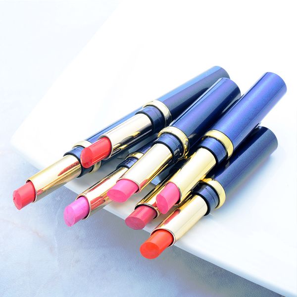 Hengfang 12 Colors To Choose Glossy Lip Rouge Matte Lipstick Fashion Women Makeup Waterproof Cosmetics Lipstick