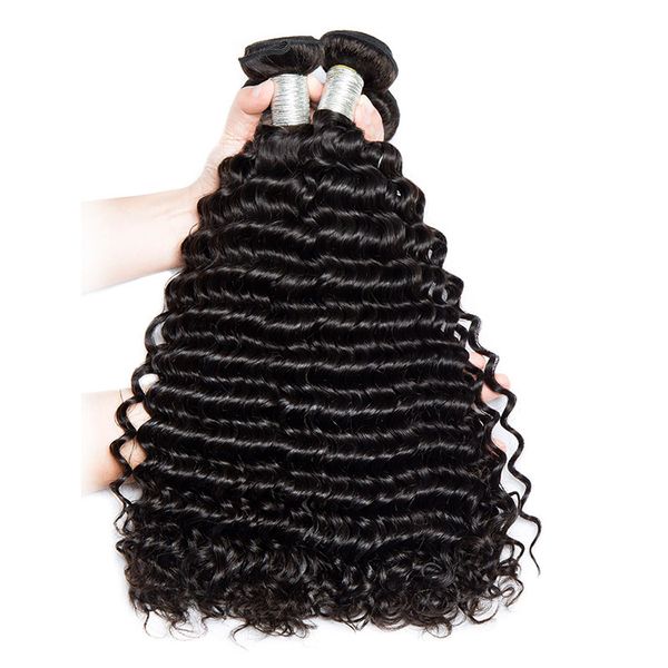 brazilian deep wave curly virgin human hair natural black color virgin human hair extension weft with lace closure, Black;brown
brazilian deep wave curly virgin human hair natural black color virgin human hair extension weft with lace closure, Black;brown