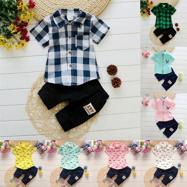 kids lovely beard lapel shirt+pants 2 pcs casual suits summer baby boys clothes suits gentleman style boys plaid shirt suit, White
kids lovely beard lapel shirt+pants 2 pcs casual suits summer baby boys clothes suits gentleman style boys plaid shirt suit, White