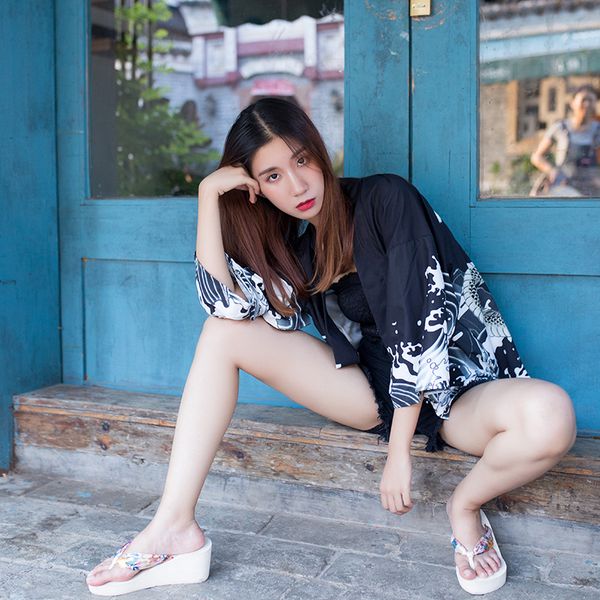 spring autumn woman fashion kimono japanese clothes streetwear casual kimonos jacket harajuku japan style cardigan outwear girl, Red
spring autumn woman fashion kimono japanese clothes streetwear casual kimonos jacket harajuku japan style cardigan outwear girl, Red