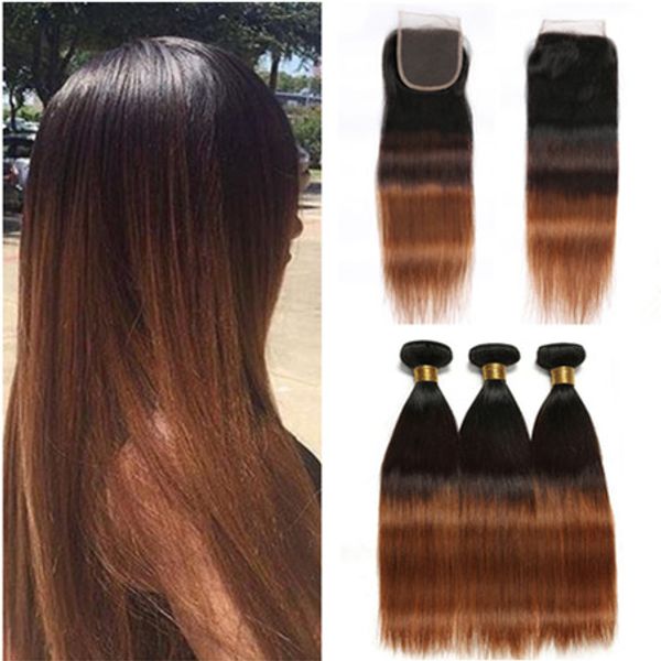 straight #1b/4/30 dark root brown and medium auburn ombre malaysian virgin human hair weaves 3bundles with 3tone 4x4 lace front closure, Black;brown
straight #1b/4/30 dark root brown and medium auburn ombre malaysian virgin human hair weaves 3bundles with 3tone 4x4 lace front closure, Black;brown