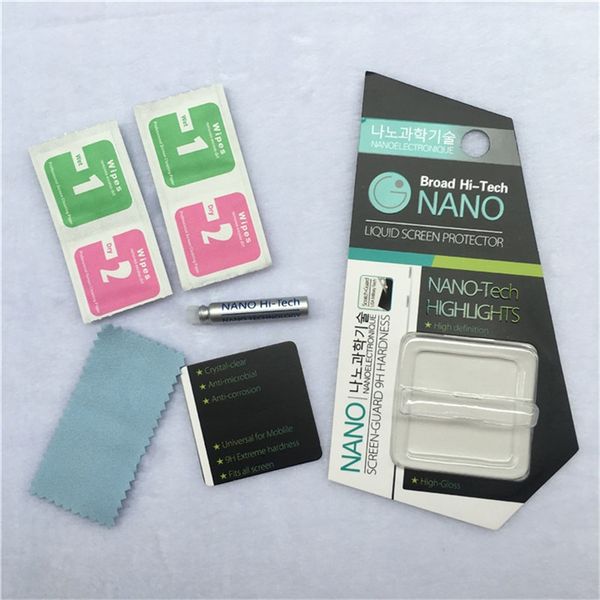 Liquid Nano Technology Screen Protector 1ML For iPhone X 7 8 Plus Samsung S9 Plus IPad Air 3D Curved Edge Full Cover Tempered Glass Film 50p
Liquid Nano Technology Screen Protector 1ML For iPhone X 7 8 Plus Samsung S9 Plus IPad Air 3D Curved Edge Full Cover Tempered Glass Film 50p